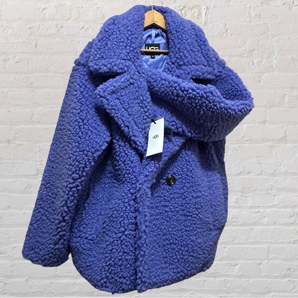 Gift!!🎄🕎NWT UGG XL Gertrude Short Lupine BNIB - Picture 2 of 7